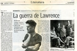La guerra de Lawrence  [artículo] Marcela Fuentealba.