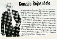 Gonzalo Rojas ídolo.  [artículo]