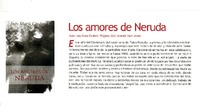Los Amores de Neruda.  [artículo]