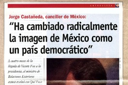 "Ha cambiado radicalmente la imagen de México como un país democrático"  [artículo] Magdalena Radrigán.