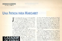 Una Patada para Margaret  [artículo] Graciela Romero.