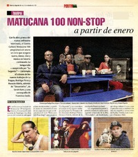 Matucana 100 non-stop  [artículo] Javier Ibacache V.
