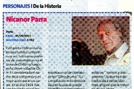 Nicanor Parra  [artículo].
