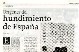 Orígenes del hundimiento de España  [artículo] Tito Matamala.