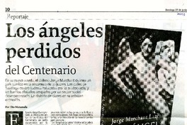 Los ángeles perdidos del centenario  [artículo] Tito Matamala.