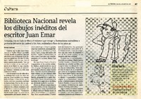 Biblioteca Nacinal revela los dibujos inéditos del escritor Juan Emar  [artículo]Denisse Espinosa.