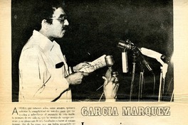 Los escritores no estamos en el mundo para ser coronados  [artículo] Gabriel García Márquez.