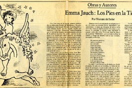 Emma Jauch, Los pies en la tierra  [artículo] Hernán del Solar.