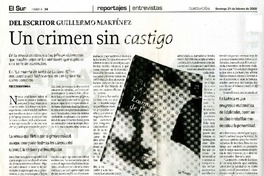 Un crimen sin castigo  [artículo]Tito Matamala.