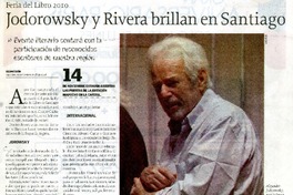 Jodorowsky y Rivera brillan en Santiago  [artículo]