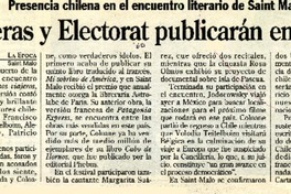 Contreras y Electorat publicarán en Francia  [artículo].