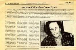 Jornada cultural en Puerto Aysén  [artículo].
