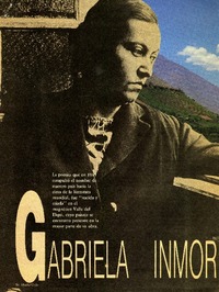 Gabriela inmortal  [artículo] Cristina Ferrer.