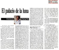 El palacio de la luna  [artículo] Rodrigo Pinto.