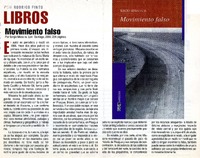 Movimiento falso  [artículo] Rodrigo Pinto
