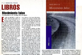 Movimiento falso  [artículo] Rodrigo Pinto