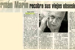 Germán Marín recobra sus viejas obsesiones  [artículo] Sergio Tanhnuz