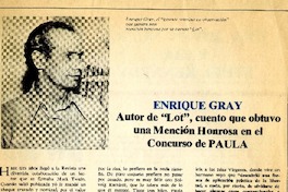 Enrique Gray  [artículo] Isabel Allende.