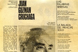 Juan Guzmán Cruchaga.  [artículo]