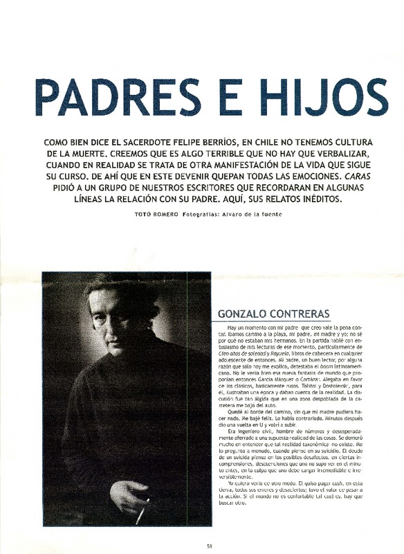 Padres e hijos  [artículo] Totó Romero.