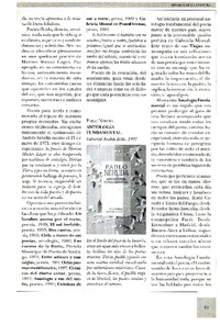 Antología fundamental  [artículo] Eugenio García-Díaz.