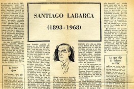 Santiago Labarca (1893-1968).  [artículo]