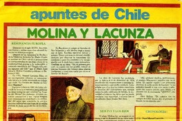 Molina y Lacunza  [artículo] Roberto Hernández P.