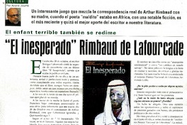 "El inesperado" Rimbaud de Lafourcade (entrevistas) [artículo] André Jouffé