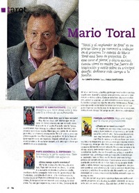 Mario Toral (entrevista)  [artículo] Loreto Gatica.
