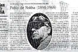 Pablo de Rokha (1894-1968)  [artículo].