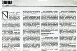 Carpinteros de las ideas  [artículo] Fernando Barraza.