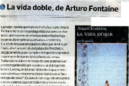 La vida doble, de Arturo Fontaine  [artículo] J. M. Vial.