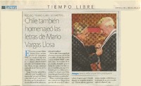 Chile tambièn homenajeò las letras de Mario Vargas Llosa  [artículo]
