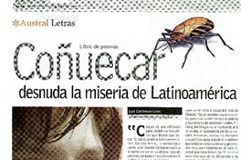 Coñuecar desnuda la miseria de Latinoamérica  [artículo] Luis Contreras León.