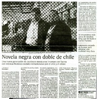 Novela negra con doble de chile  [artículo] Luis Prados.