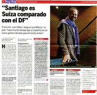 Santiago es Suiza comparado con el DF  [artículo] Violeta Bustos Vaccia