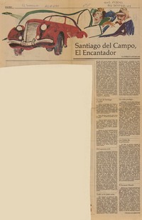 Santiago del Campo, el encantador  [artículo] Enrique Lafourcade.