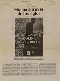 Molina a través de los siglos  [artículo] Eduardo Bravo Pezoa.