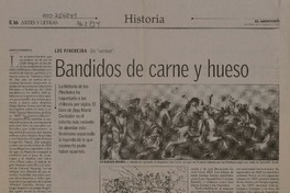 Bandidos de carne y hueso  [artículo] Marcelo Sommarriva Q.
