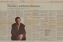 Novela y artefactos literarios  [artículo] Beatriz Berger.