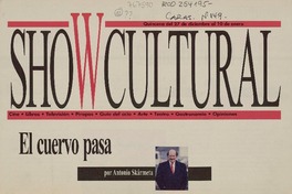 El Cuervo pasa  [artículo] Antonio Skármeta.