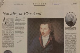 Novalis, la flor azul  [artículo] Juan Antonio Muñoz H.