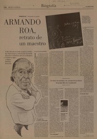 Armando Roa, retrato de un maestro  [artículo] Dr. Julio Pallavicini González.