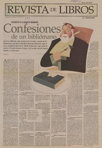 Confesiones de un bibliómano (entrevista)  [artículo] Alvaro Matus.