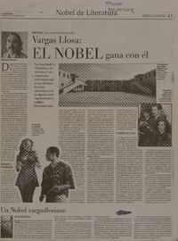 El Nobel gana con él  [artículo] Rodrigo Cánovas.
