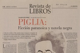 Ficción paranoica y novela negra (entrevista)  [artículo] Pedro Pablo Guerrero.