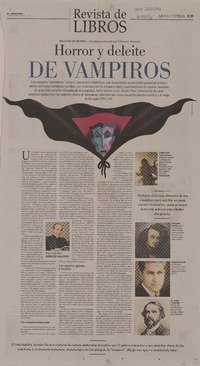 Horror y deleite de vampiros  [artículo] Ignacio Valente.
