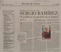 "Escribir es un premio en sí mismo" (entrevista)  [artículo] Marc Homedes y María Teresa Cárdenas.