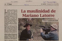 La maulinidad de Mariano Latorre (entrevista)  [artículo].
