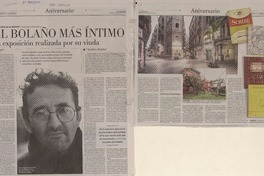 El Bolaño más íntimo  [artículo] Macarena García.